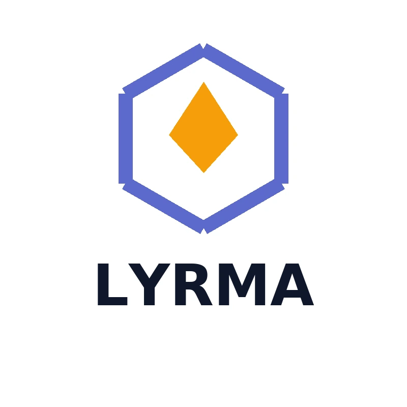 LYRMA-logo og identitet